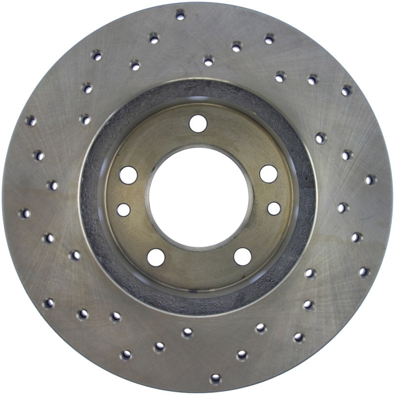 StopTech 89-92 Mazda RX-7 Drilled Left Front Rotor