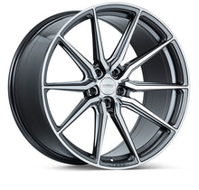 Load image into Gallery viewer, Vossen HF-3 20x9 / 5x120 / ET35 / Flat Face / 72.56 - Gloss Graphite Polished Wheel