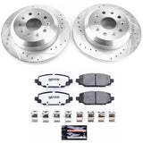 Power Stop 18-19 Jeep Wrangler Rear Z36 Truck & Tow Brake Kit