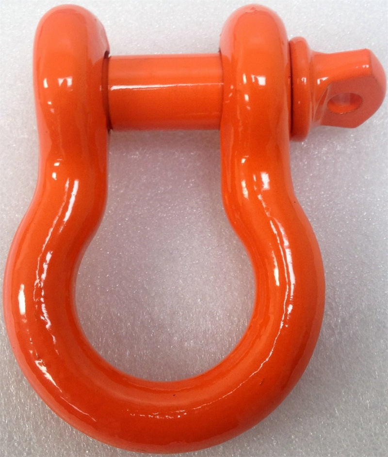 Iron Cross 3/4in D-Ring Shackle - Orange