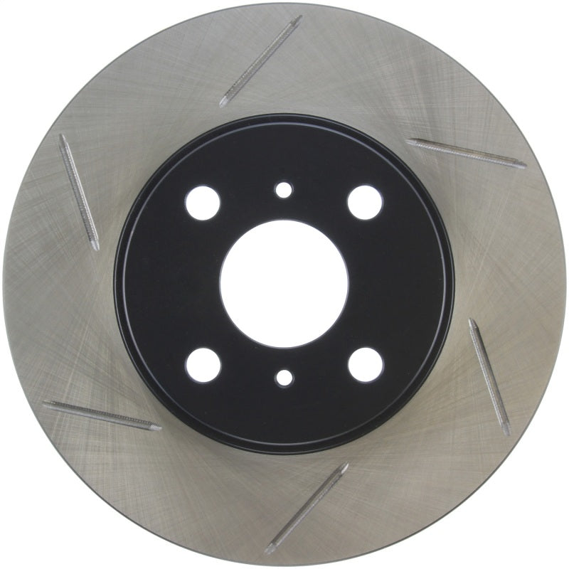 StopTech Power Slot 07-09 Toyota Yaris Front Right Slotted Rotor