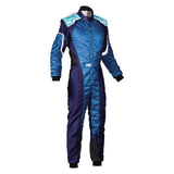 OMP KS-3 Overall Blue/Cyan - Size 46