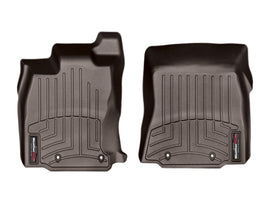 WeatherTech 2013+ Jaguar JX Series Front FloorLiner - Cocoa