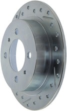Load image into Gallery viewer, StopTech Select Sport Drilled &amp; Slotted Rotor - Rear Right