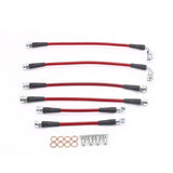 Power Stop 95-97 Chevrolet Camaro Front & Rear SS Braided Brake Hose Kit