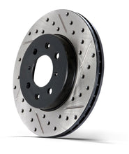 Load image into Gallery viewer, StopTech Select Sport Drilled &amp; Slotted Rotor - Rear Left