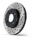 StopTech Select Sport 79-81 Chevrolet Malibu / 79-81 Monte Carlo Slotted & Drilled Left Front Rotor