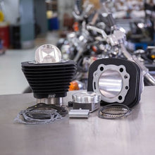 Load image into Gallery viewer, S&amp;S Cycle 86-21 Sportster Models High Compression 1250cc Conversion Kit - Wrinkle Black