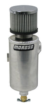 Load image into Gallery viewer, Moroso Breather Tank/Catch Can - 3/8in NPT Female Fitting - Roll Bar Mount - Aluminum