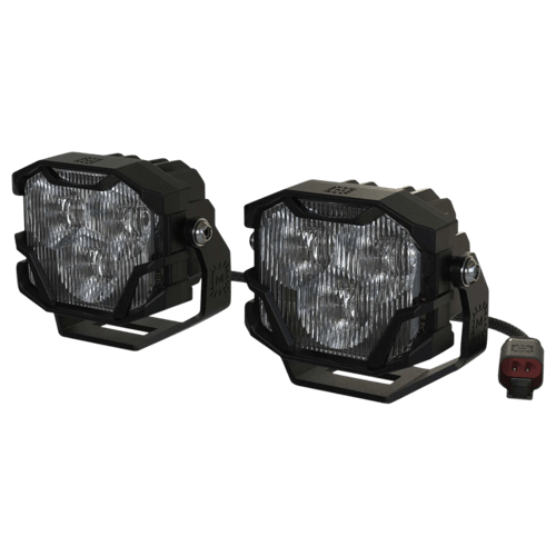 4B HXB LED PODS SAE WIDE/WHITE SET