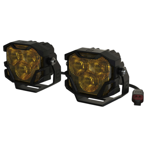 4B HXB LED PODS SAE WIDE/YELLOW SET