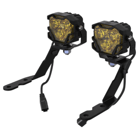 4B A-PILLAR BRACKETS SILVER/SIERRA 07-13