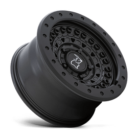 BRBCD 18X9 6X4.5 GUN-BLK BLK-RKGRD 0MM