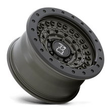 Load image into Gallery viewer, BRBCD 17X8.5 5X5.0 OD-GRN BLK-RKGRD -18MM