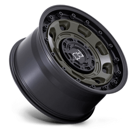 BR007 16X8 5X160 OD-GRN-BLK-LP 38MM