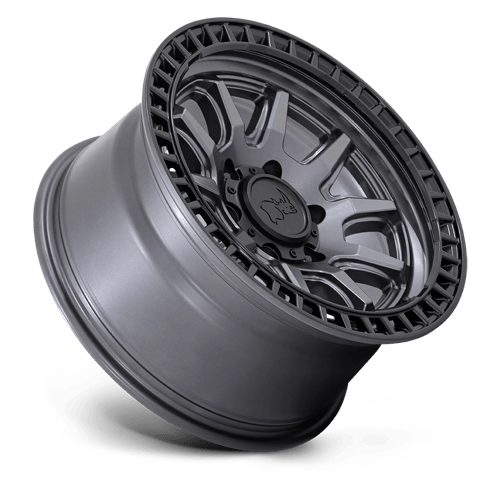 BR001 17X8.5 5X4.5 M-GNMTL BLK-LP 34MM