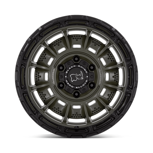 BR002 17X9 5X5.0 OD-GRN BLK-LP 0MM