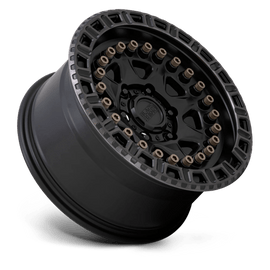 BRCBN 20X9 6X120 M-BLK MACH-RNG 10MM