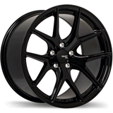 FC04 19x9.5 5x105mm +35 72.6mm BLK / MET