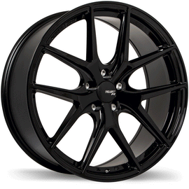 FC04 20x9.5 5x115mm +45 72.6mm BLK / MET