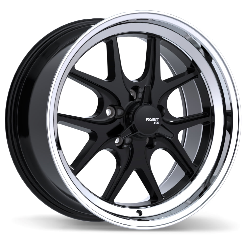 FC04V 17x9.0 5x114.3mm +0 70.3mm BLK / MCHL