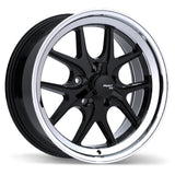 FC04V 17x8.0 5x120mm +10 72.6mm BLK / MCHL