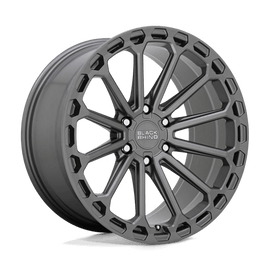 BRKZN 17X9.5 6X5.5 M-GNMTL -12MM