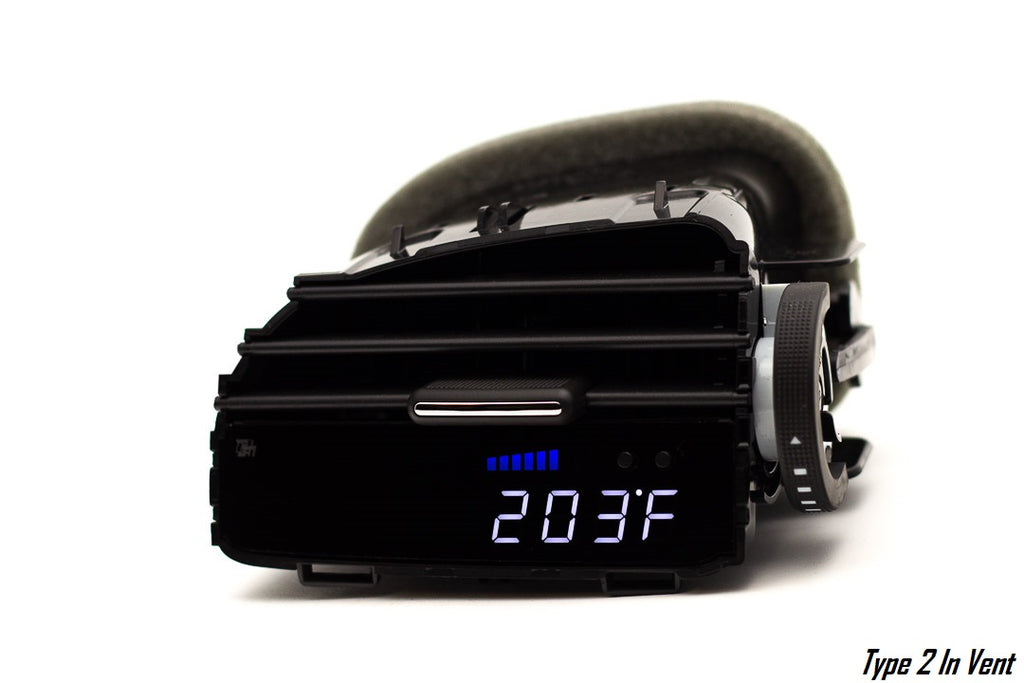 P3 V3 OBD2 - Chevrolet Silverado Gauge Type 2 (2007.5-2014) Left Hand Drive, Pre-installed in OEM Vent