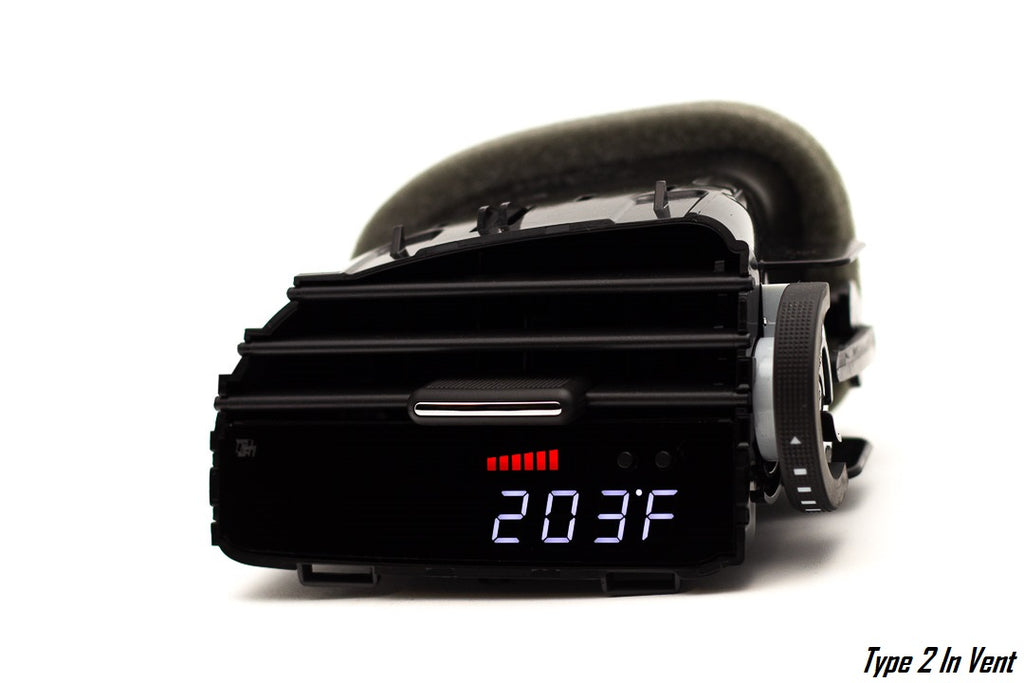 P3 V3 OBD2 - Chevrolet Silverado Gauge Type 2 (2007.5-2014) Left Hand Drive, Pre-installed in OEM Vent