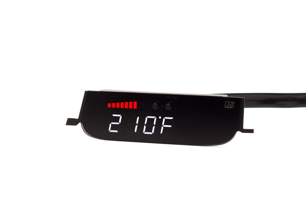 P3 V3 OBD2 - VW EOS / Scirocco Gauge (2007-2017) Right Hand Drive, Scirocco / EOS, Red bars / White digits