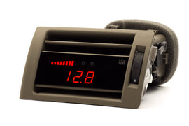 P3 Analog Gauge - Audi B7 (2006-2008) Left Hand Drive, Pre-installed in OEM Vent (TAN)