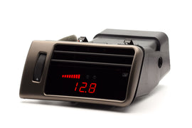 P3 Analog Gauge - Audi C5 (1997-2004) Left Hand Drive, Pre-installed in OEM Vent (BROWN)