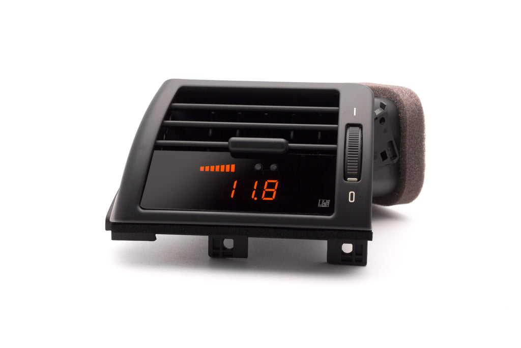 P3 Analog Gauge - BMW E46 (1997-2006) Right Hand Drive, Pre-installed in OEM Vent