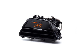 P3 Analog Gauge - BMW F2X/F87 (2013-2019) Right Hand Drive, Orange bars / Orange digits, Pre-installed in OEM Vent