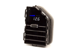 P3 Analog Gauge - Ford Super Duty (2017-2019) Left Hand Drive, Pre-installed in OEM Vent (BLACK SLATS) - GTR Auto