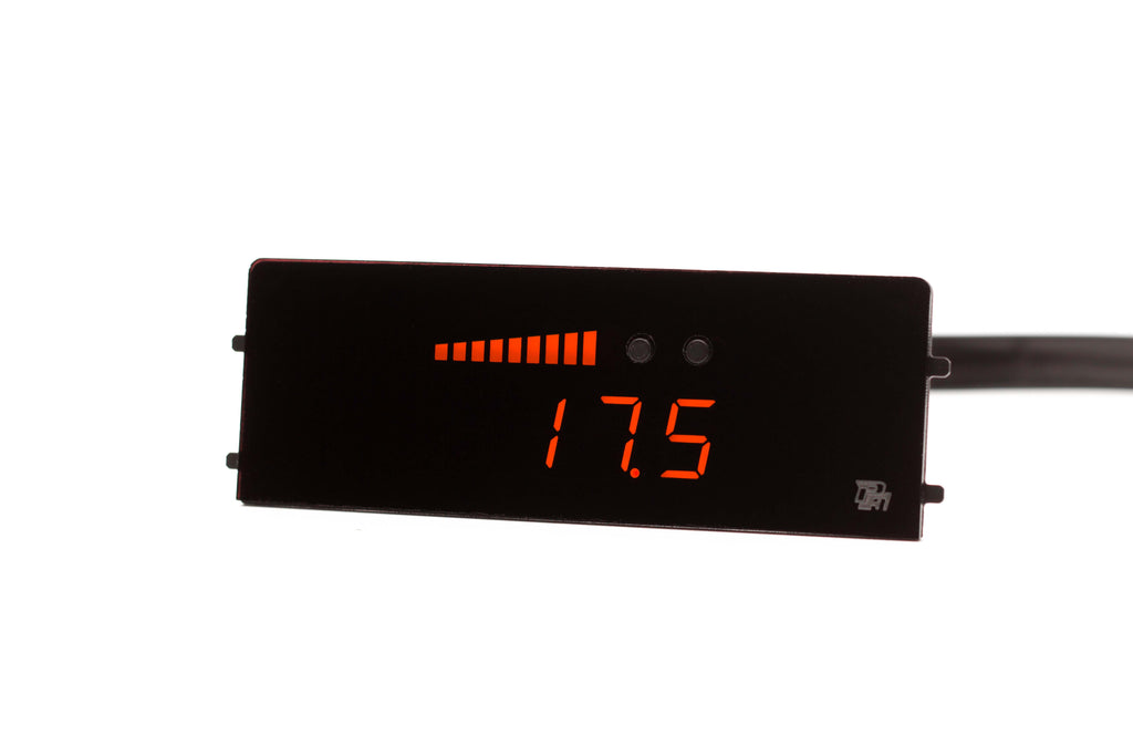P3 Analog Gauge -Subaru WRX/STI/Forester (2015-2019) Right Hand Drive, Orange bars / Orange digits