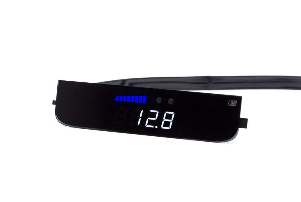 P3 Analog Gauge - VW Mk6 (2009-2013) Right Hand Drive, Blue bars / White digits - GTR Auto