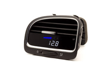 Load image into Gallery viewer, P3 Analog Gauge - VW Mk6 (2009-2013) Left Hand Drive, Blue bars / White digits, Pre-installed in OEM Vent