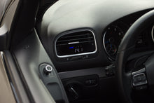 Load image into Gallery viewer, P3 Analog Gauge - VW Mk6 (2009-2013) Right Hand Drive, Blue bars / White digits, Pre-installed in OEM Vent - GTR Auto