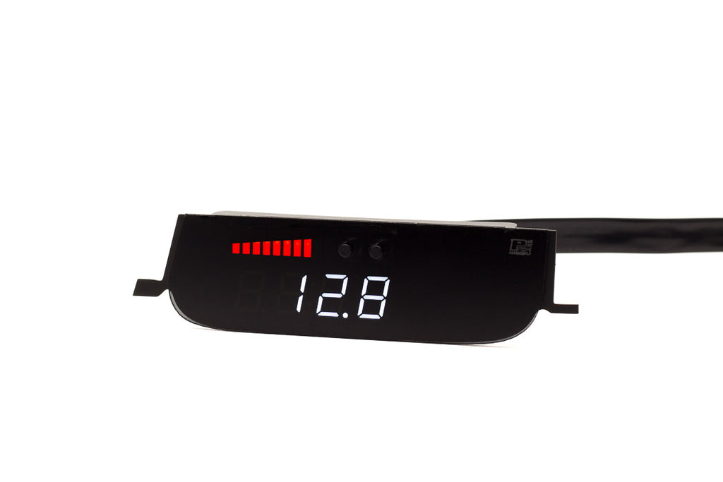 P3 Analog Gauge - VW EOS/Scirocco (2009-2018) Right Hand Drive, Red bars / White digits - GTR Auto
