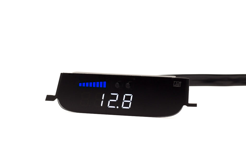 P3 Analog Gauge - VW EOS/Scirocco (2009-2018) Left Hand Drive, Blue bars / White digits