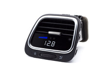 Load image into Gallery viewer, P3 Analog Gauge - VW EOS/Scirocco (2009-2018) Left Hand Drive, Blue bars / White digits, Pre-installed in OEM Vent(SILVER TRIM)
