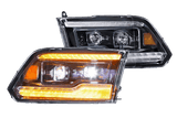 MM XB HEADS: DODGE RAM (09-18)(AMBERDRL)
