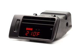P3 V2 OBD2 Multi-Gauge - Audi C5 (1997-2004) Left hand drive, Pre-installed in OEM Vent (BLACK)