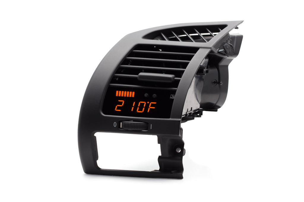 P3 Analog Gauge - BMW E85/E86 (2002-2008) Left Hand Drive, Pre-installed in OEM Vent(BLACK)