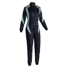 Load image into Gallery viewer, OMP First Elle Ladies Racing Suit Black/Pink Size 38