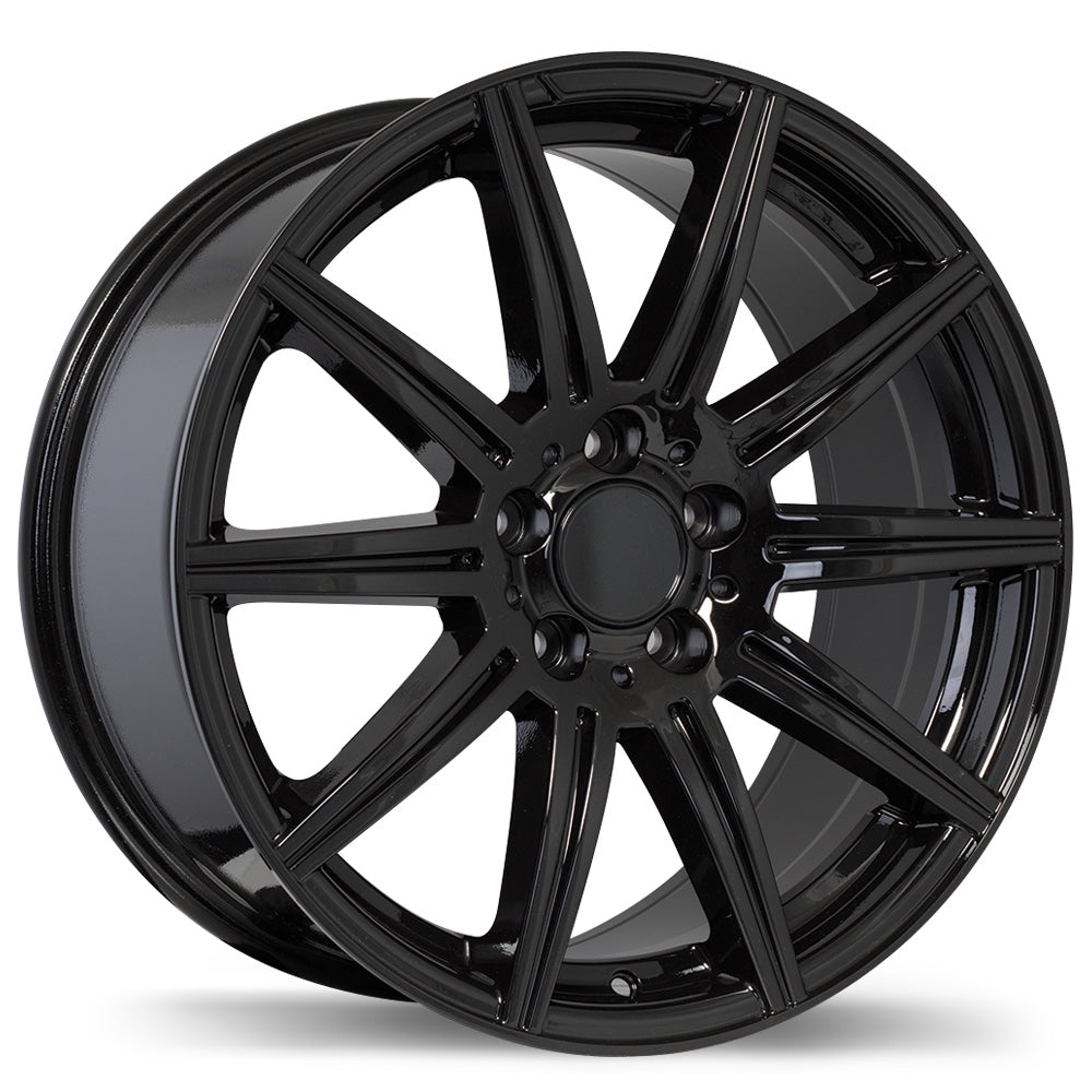 R157 18x8.0 5x112mm +32 66.5mm BLK