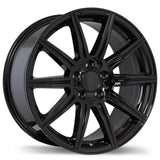 R157 18x8.0 5x112mm +32 66.5mm BLK