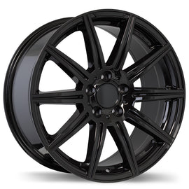R157 19x8.5 5x112mm +45 66.5mm BLK