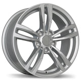 R163A 18x8.0 5x120mm +35 72.6mm SIL